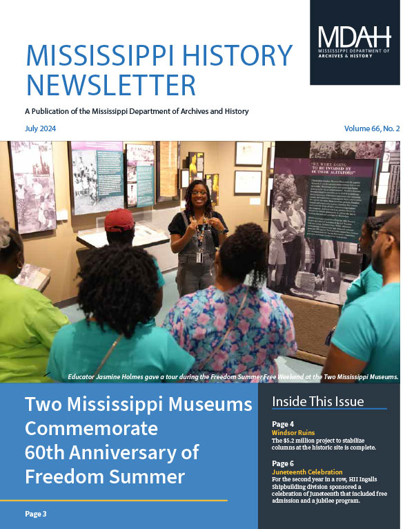 Mississippi History Newsletter