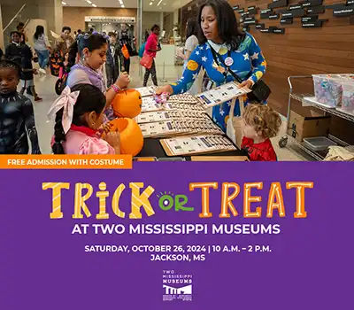 Trick or Treat at the Two Mississippi Museums - Sat Oct 26, 2024