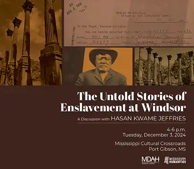 Untold Stories of Enslavement at Windsor - Tuesday, Dec. 3, 2024