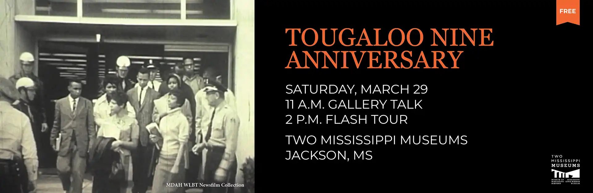 Tougaloo Nine Anniversary Flash Tours