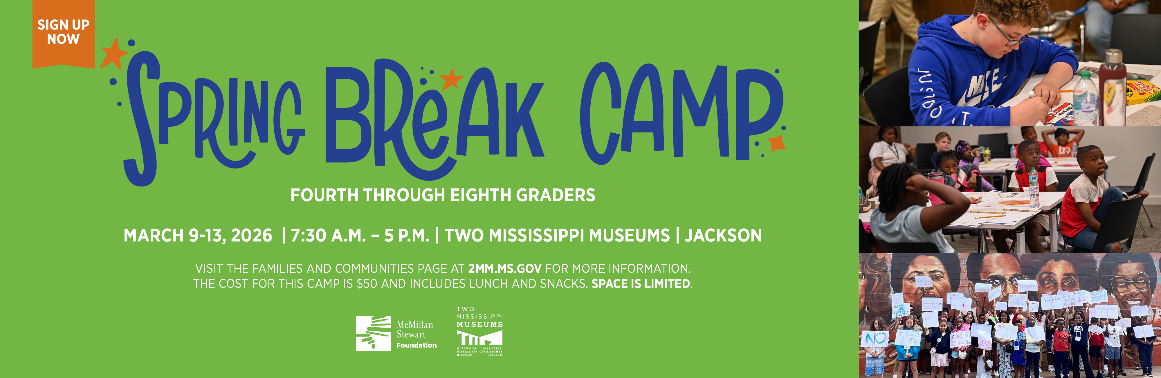 Spring Break Camp - March 9-13, 2026