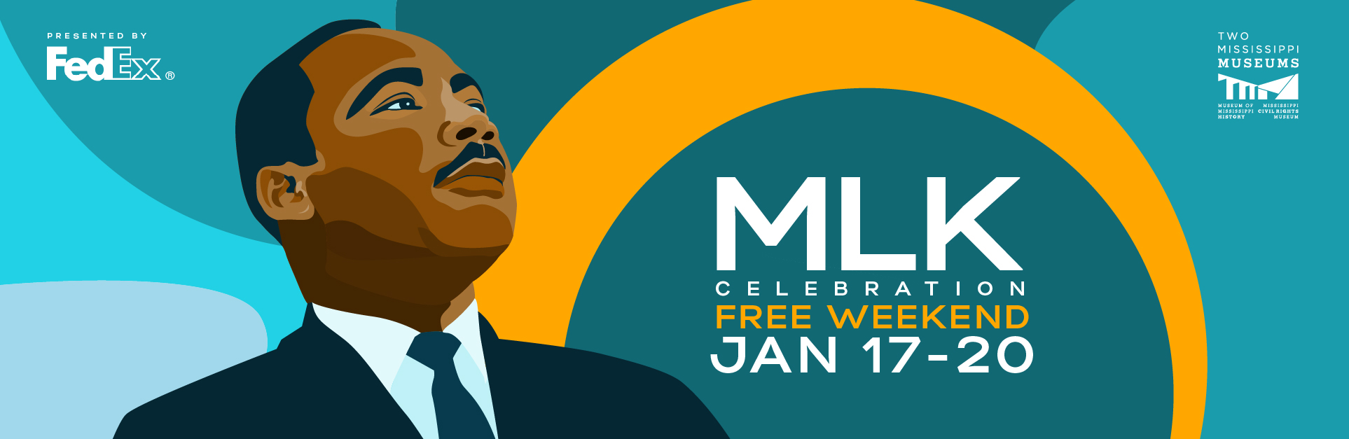 MLK Celebration Weekend - January 17. 2026 - January 20, 2026