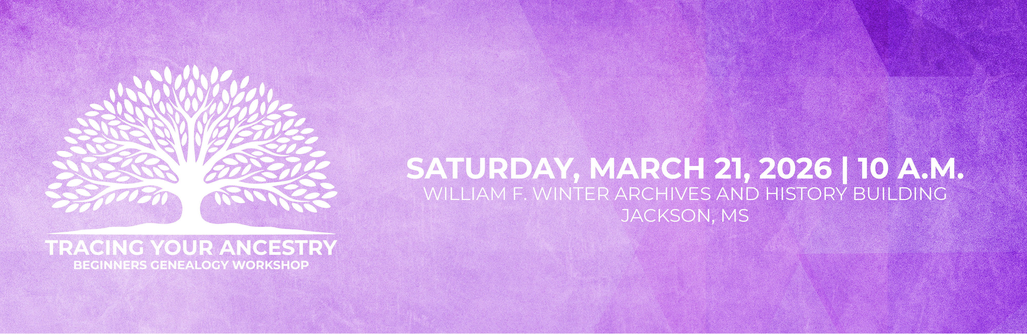 Beginning Genealogy - March 21, 2026