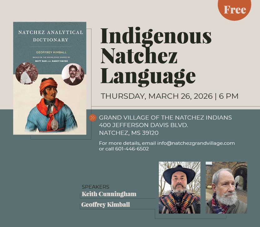 Indigenous Natchez Language - March 26, 2026