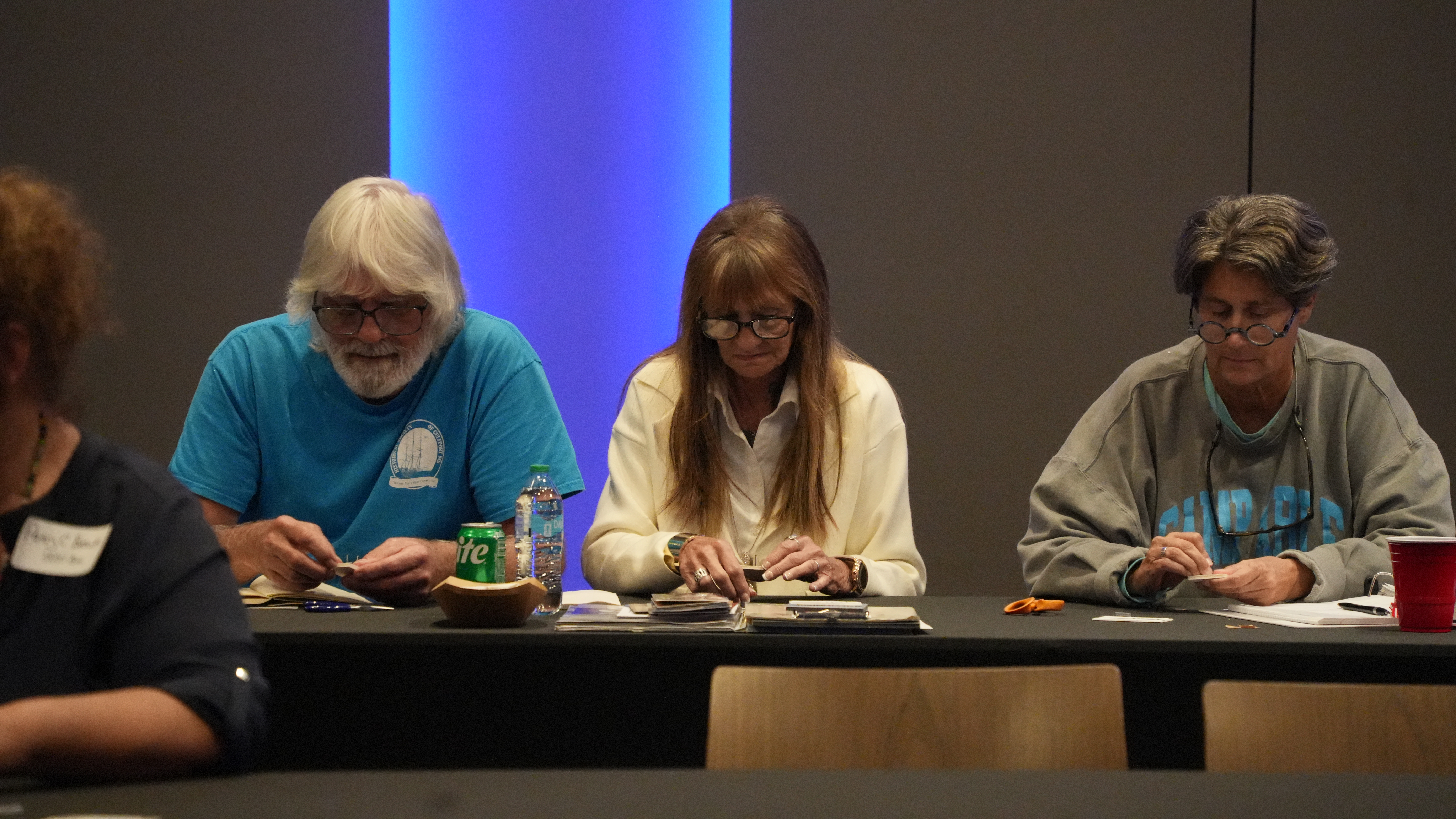 Participants engage in a hands-on exercise 