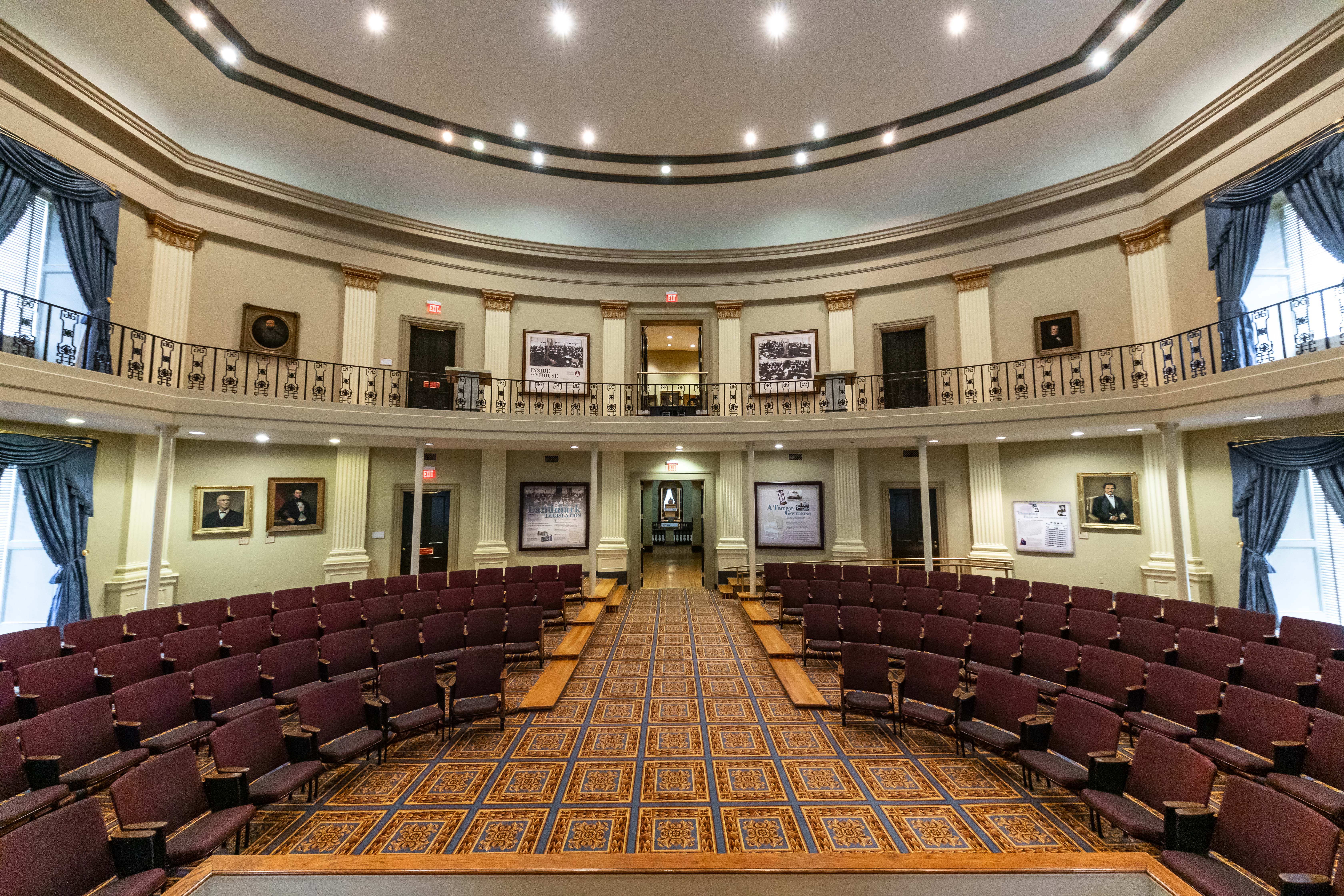 Interior shot of OCM; House chamber