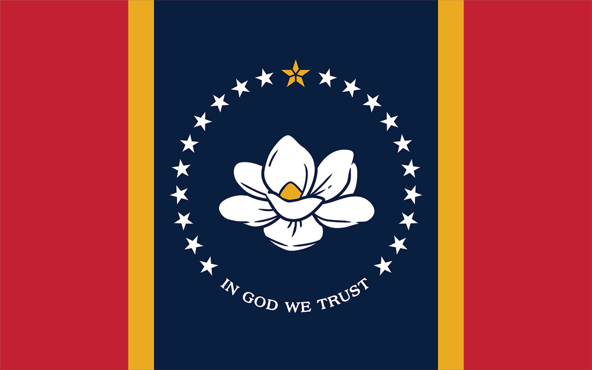 The Commission Choose the New Magnolia Flag and Renames it the In God We Trust Flag